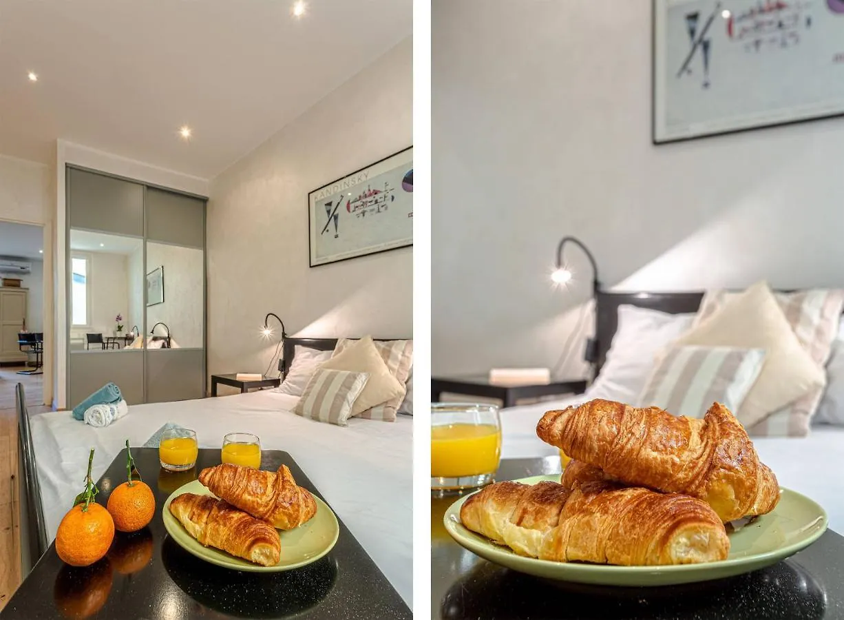 Gambetta - Charming 2 Bedroom - Near Promenade 프랑스